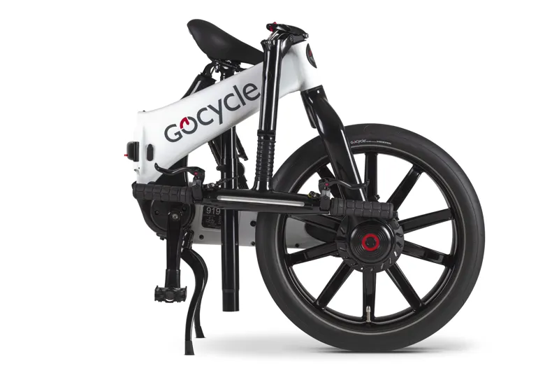 Gocycle G4i Electric Folding Bike 2022 in White -3